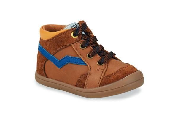 chaussures camel bleu