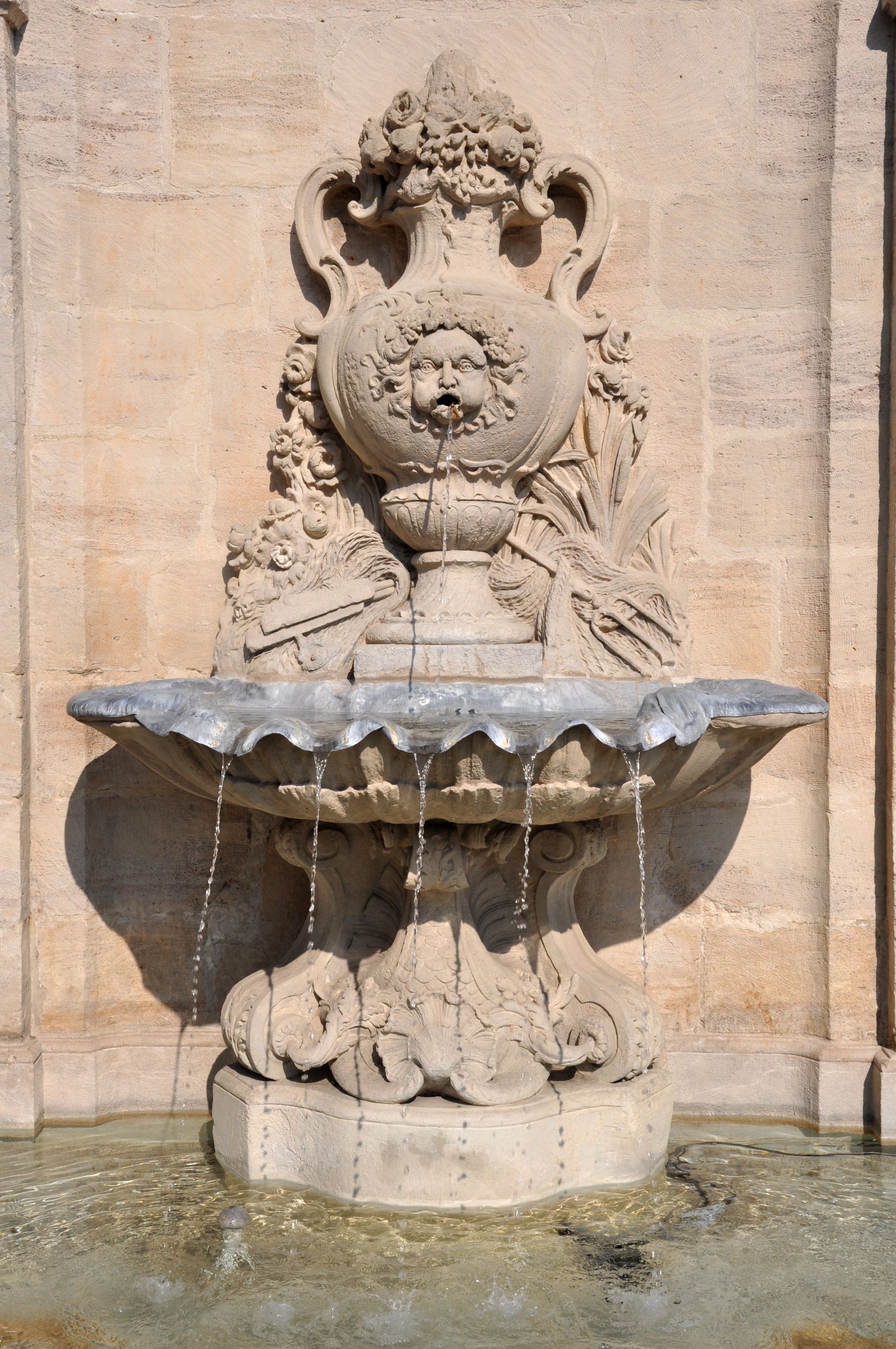 Fontaine de Coustou à Barentin