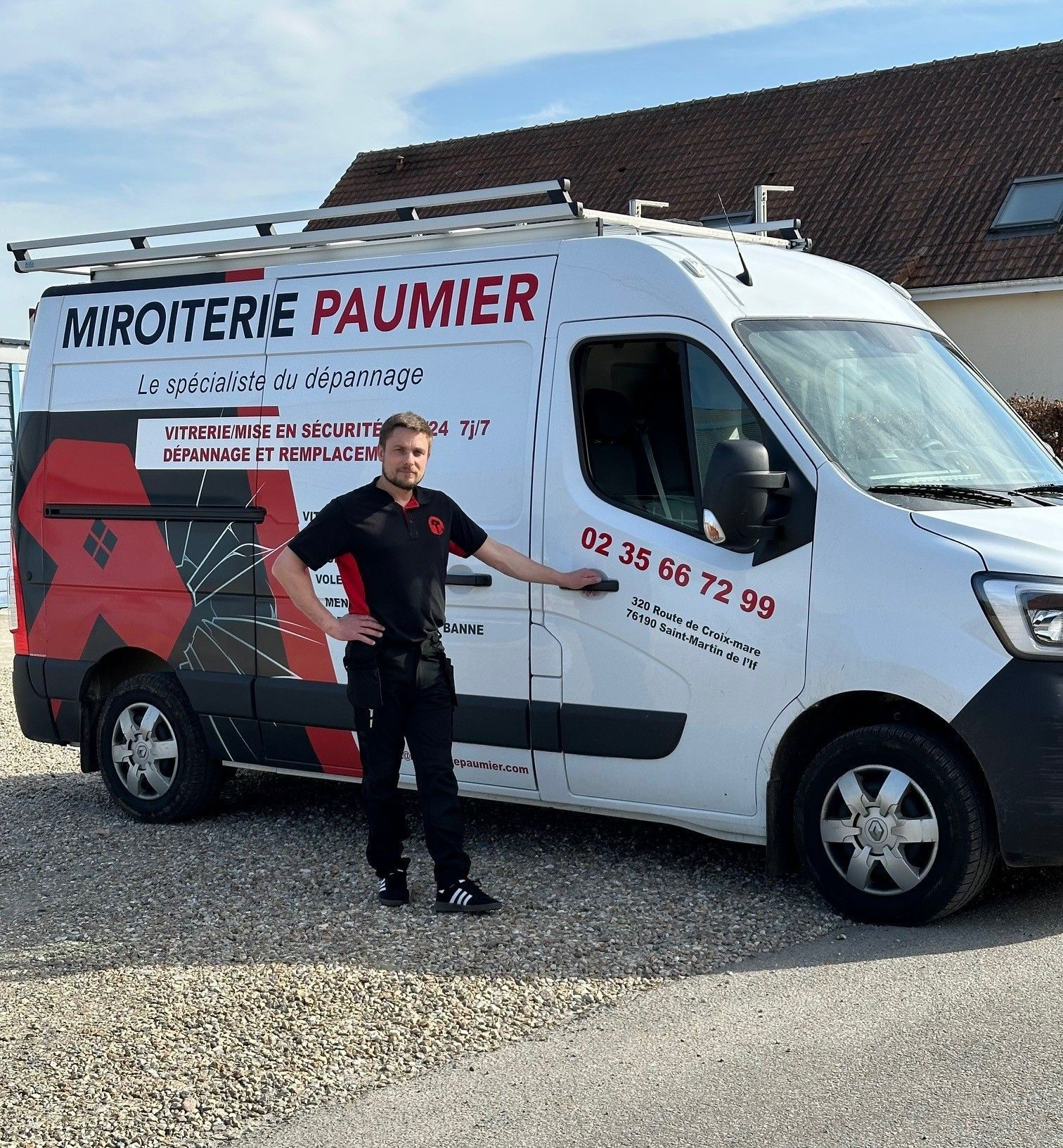 Dépanneur et son camion