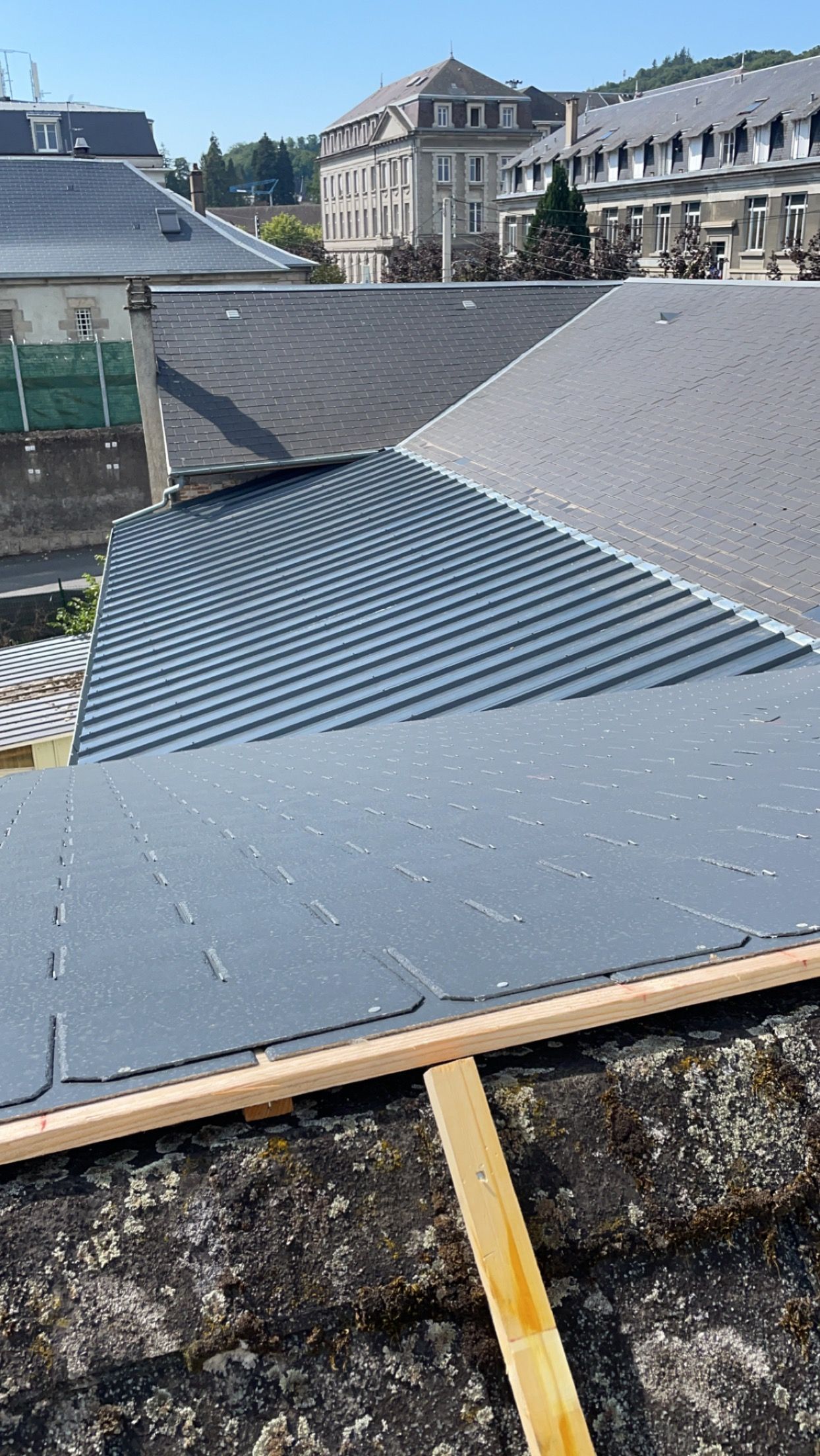 Pose de toiture 2