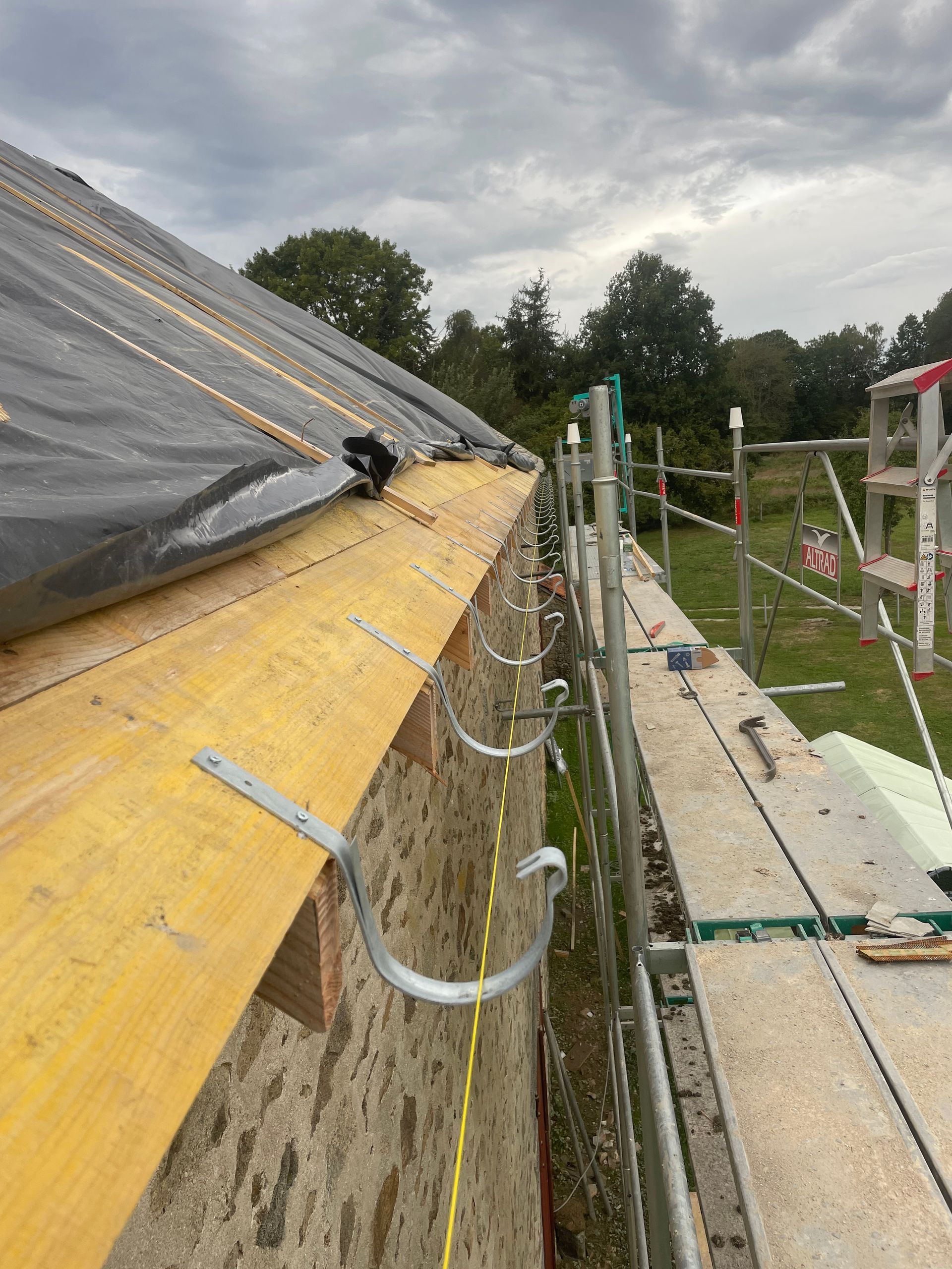 Travaux de zinguerie