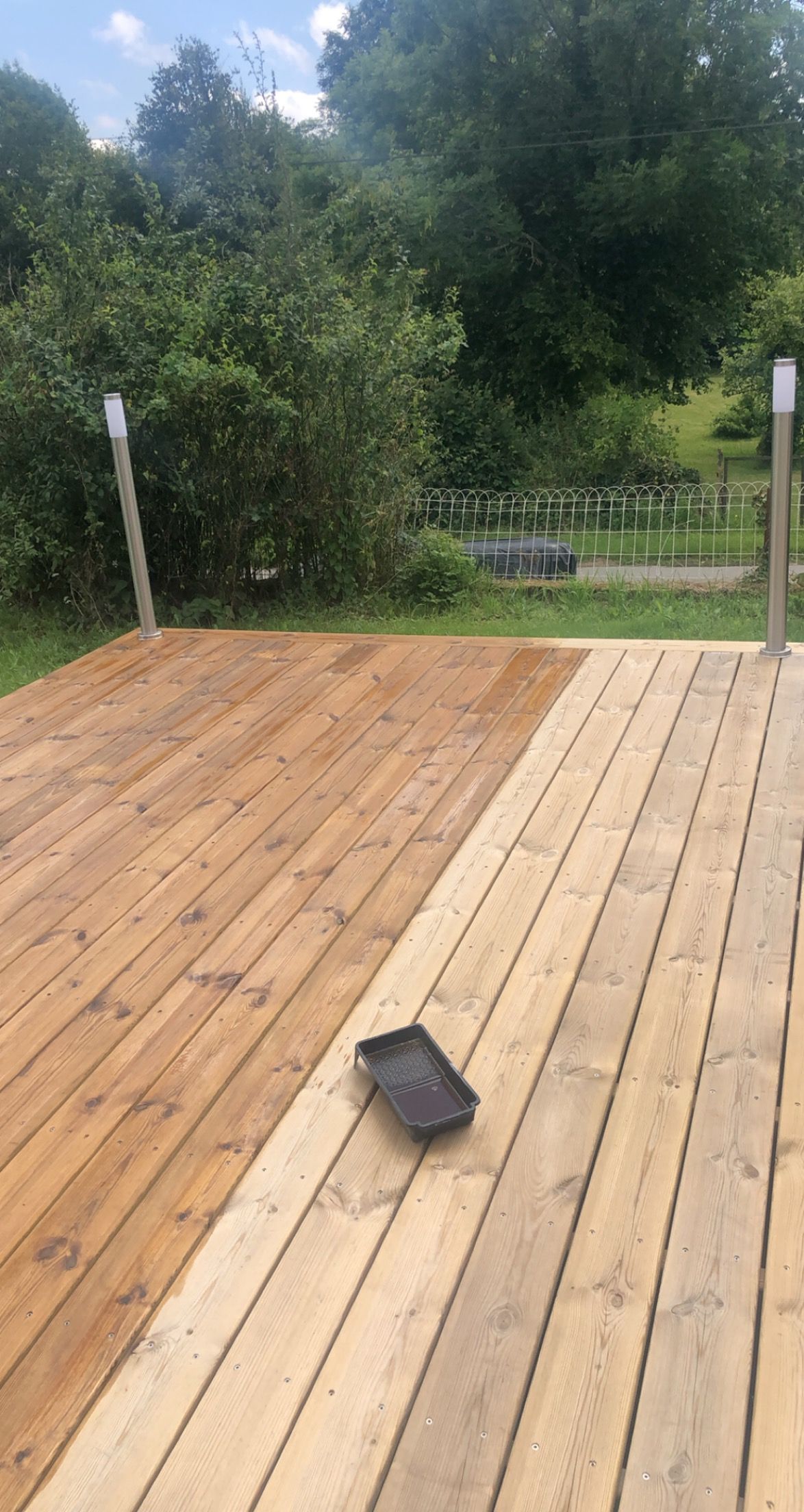 Rénovation de terrasse en bois