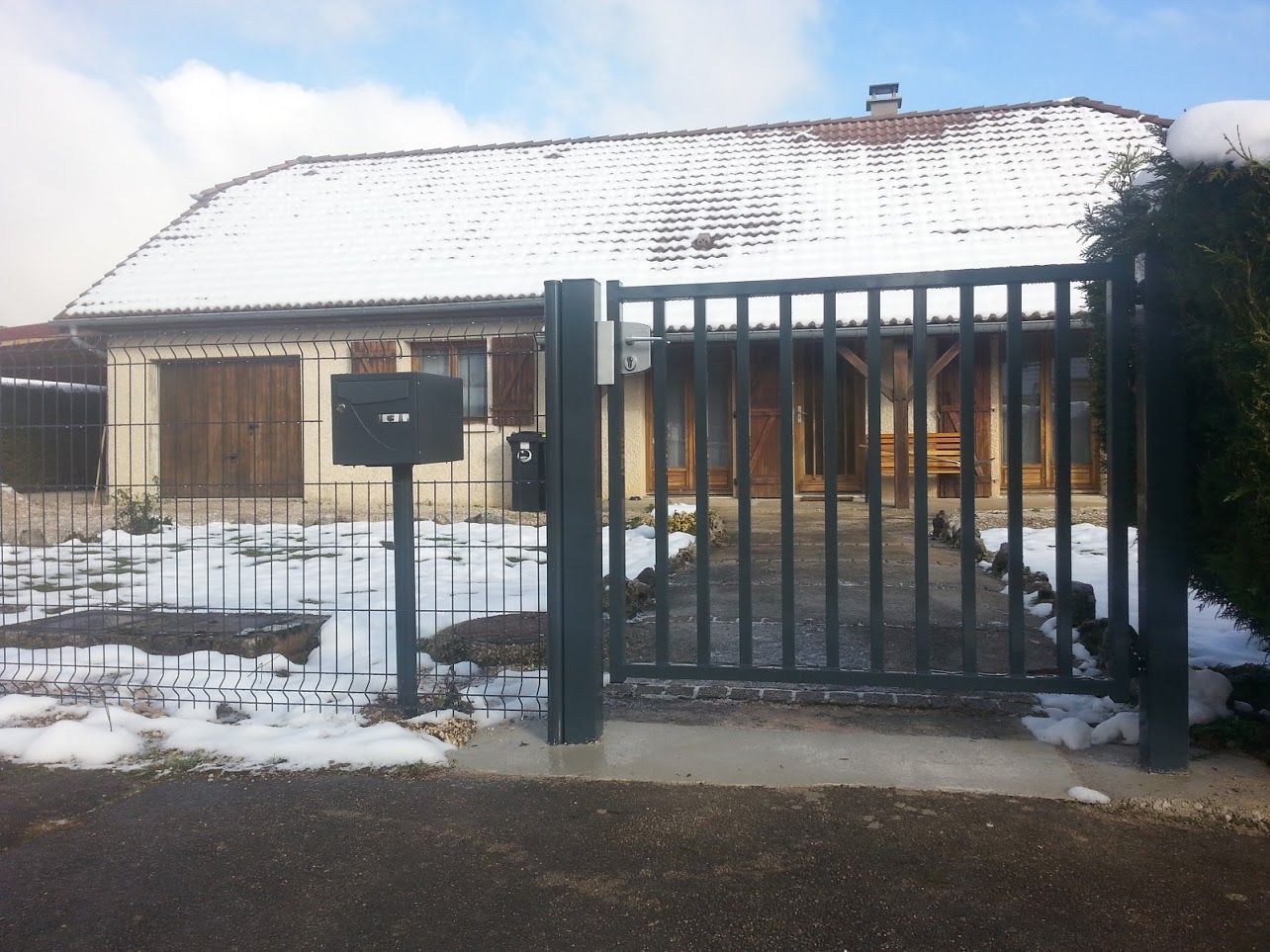 Photo de portail électrique