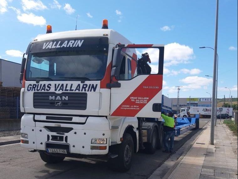 Un camión de hombre con 