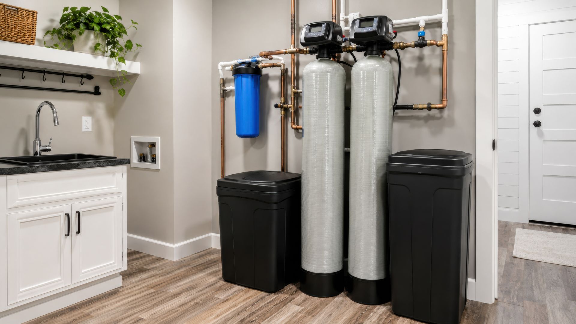 Système de filtration d’eau domestique