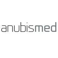 El logotipo de Anubis está sobre un fondo blanco.