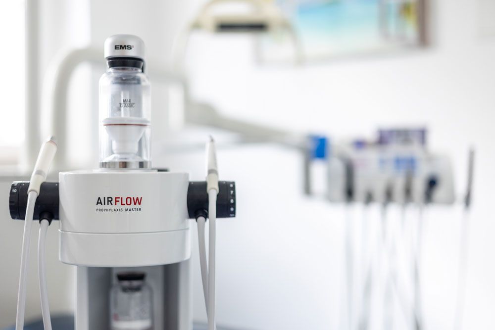 Zahnreinigungsgerät der Marke