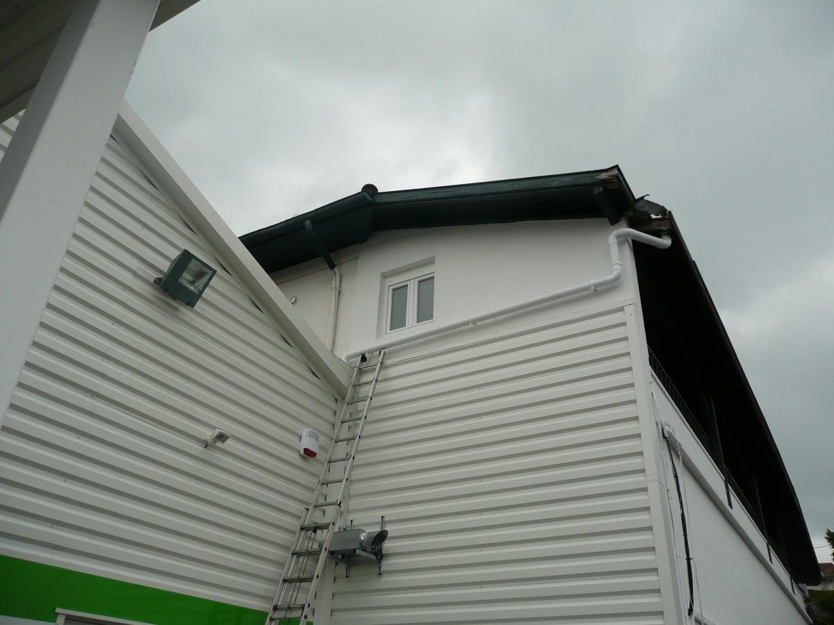 Bardage métallique pour protectio de façade