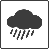 Icon Wetterbedingte Stornierung