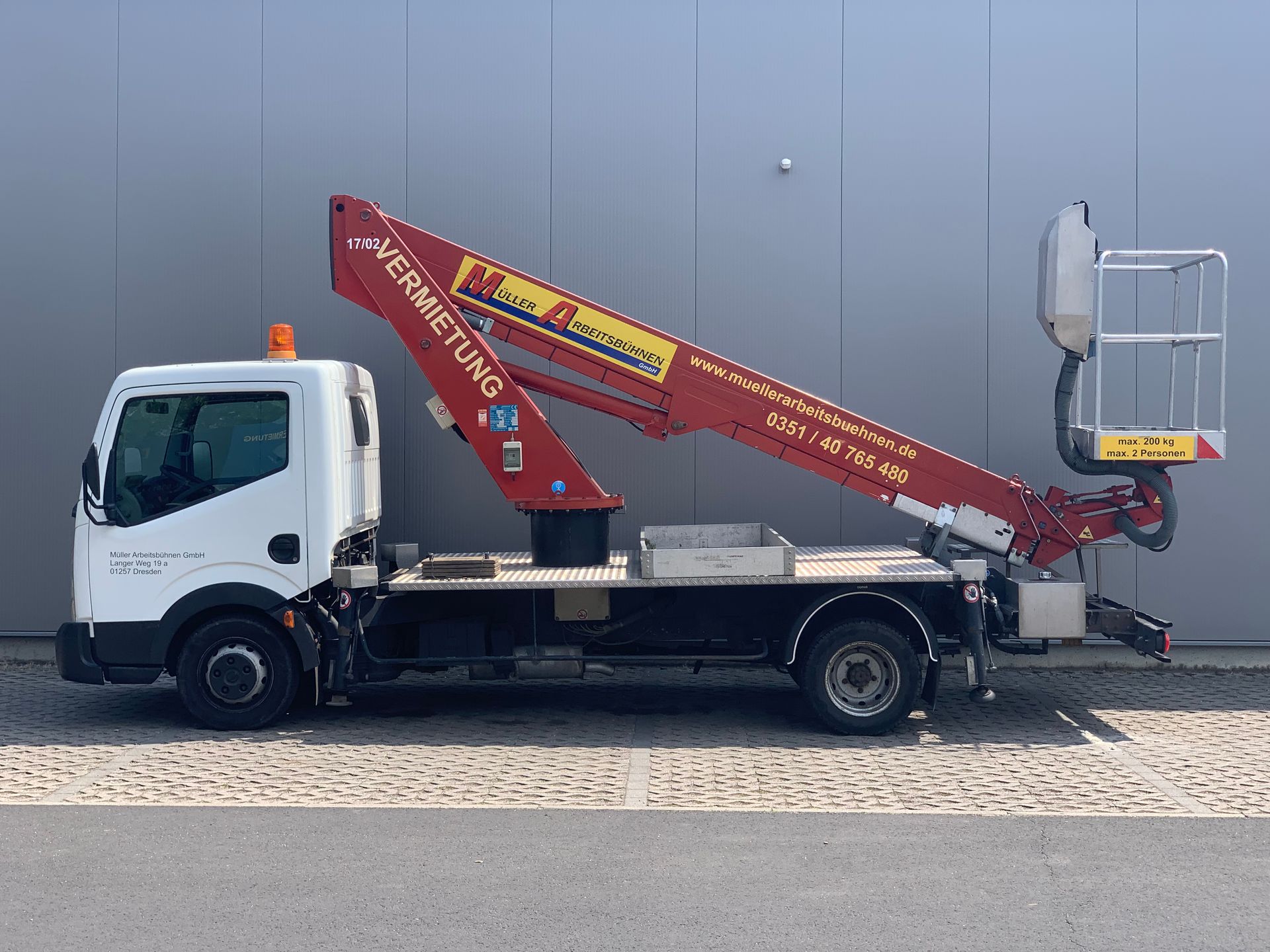 Müller Arbeitsbühnen LKW-Bühne GSR17