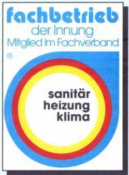 Fachbetrieb der Innung – Mitglied im Fachverband Sanitär, Heizung & Klima Fachbetrieb der Innung – Mitglied im Fachverband Sanitär, Heizung & Klima | Siegel-Logo