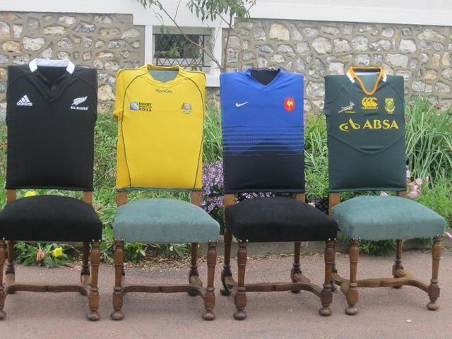 Chaise sur le thème du football