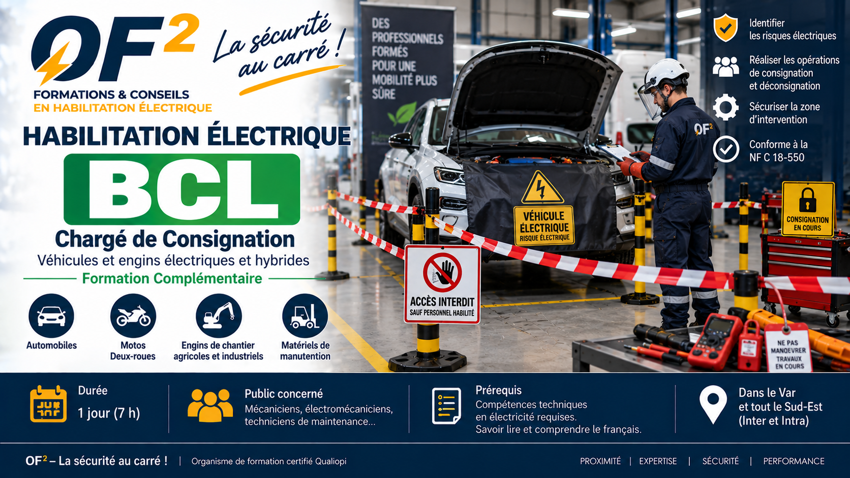 Consignation d’un véhicule électrique BCL