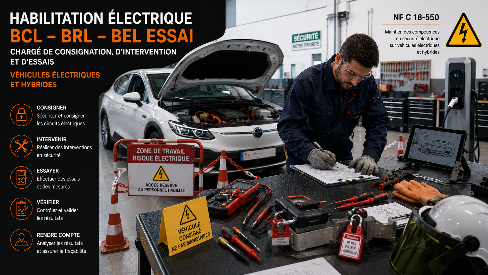 Consignation d’un véhicule électrique BCL