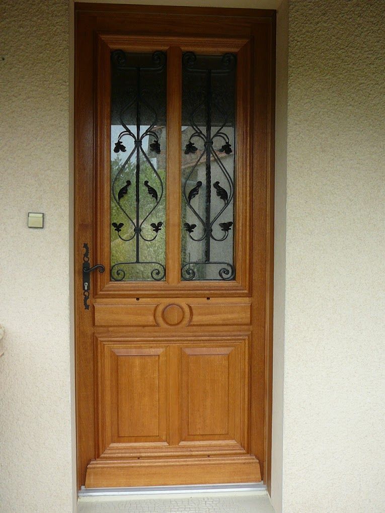 Porte d'entrée vitrée