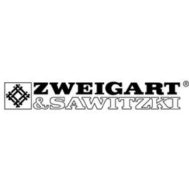 Un logotipo en blanco y negro para Zweigart & Sawitzki.