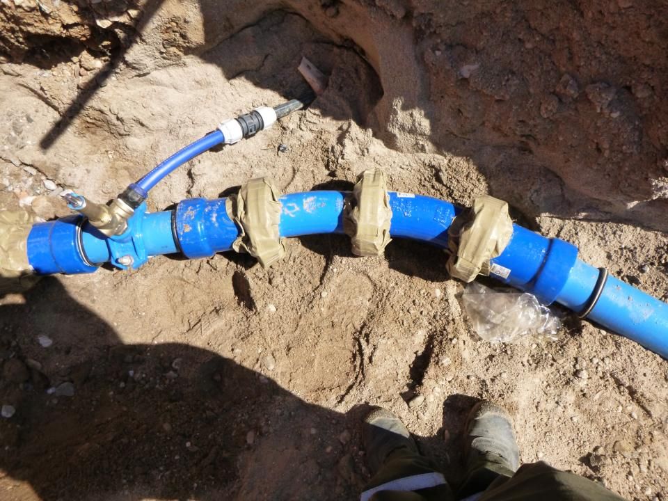 Rohrleitungen, Foto der Röder LTR Bau GmbH & Co. KG