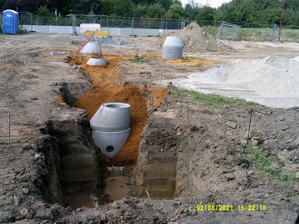 Rohrleitungsbau, Foto der Röder LTR Bau GmbH & Co. KG