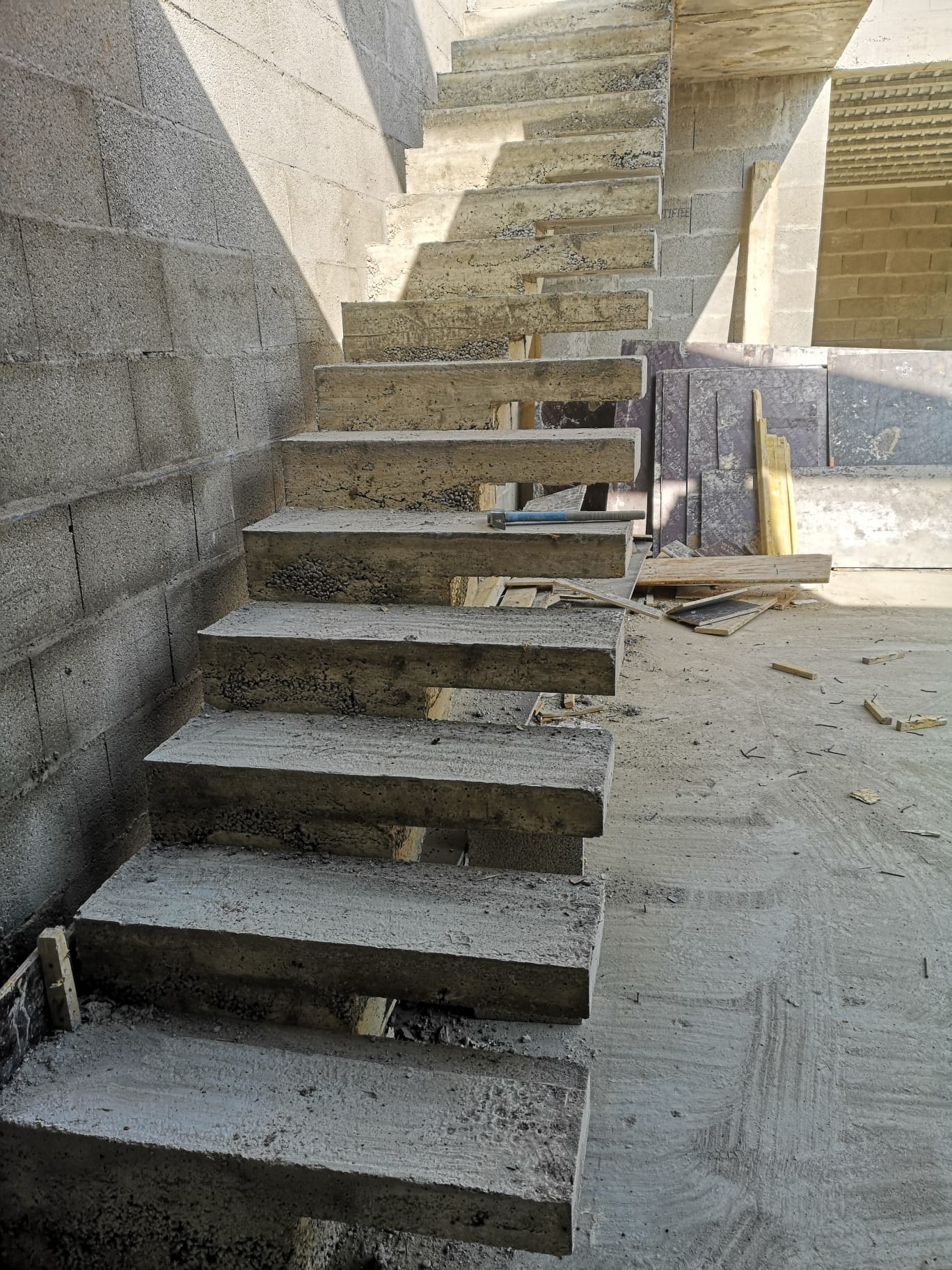 Travaux d'aménagement