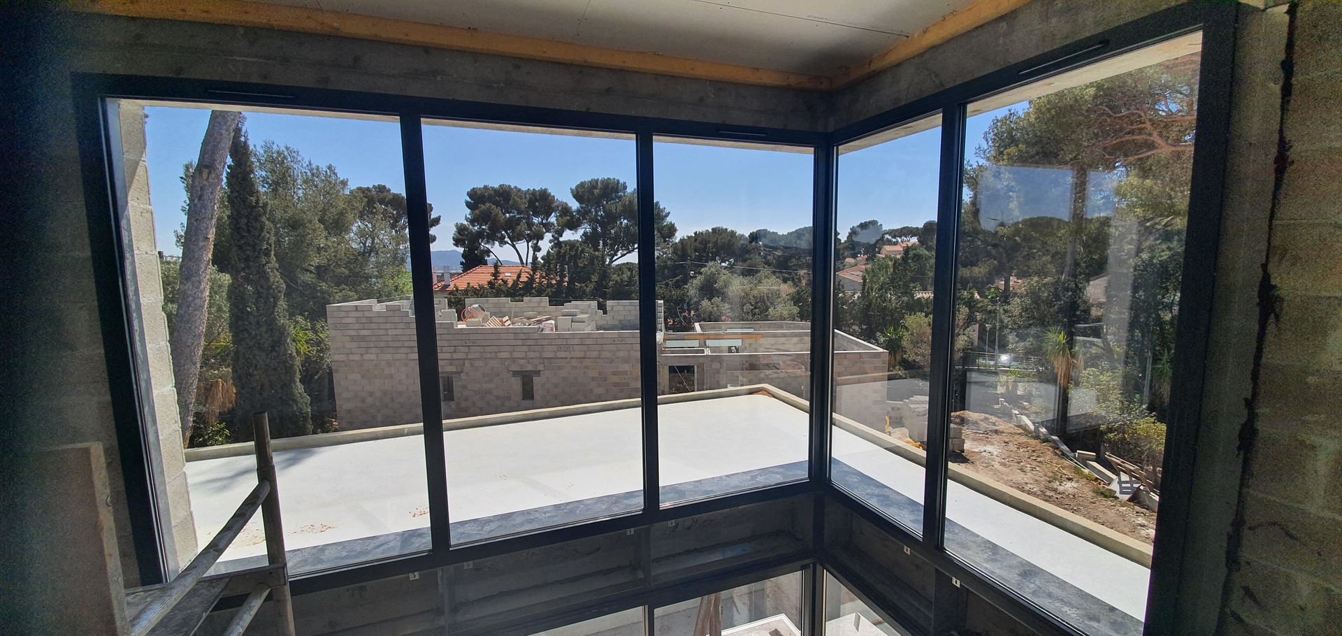 Coulissant en aluminium