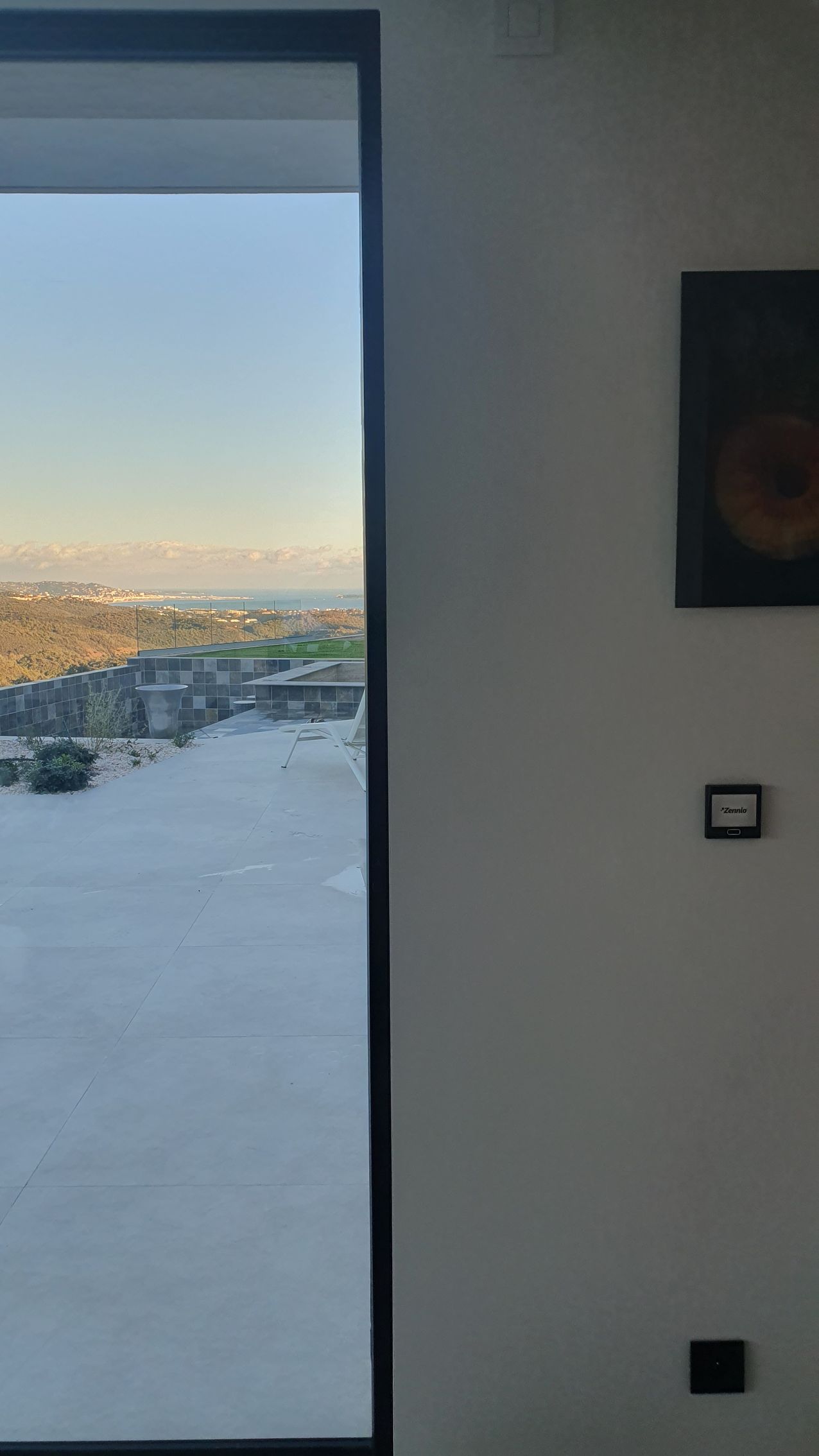 Poignée de coulissant minimaliste