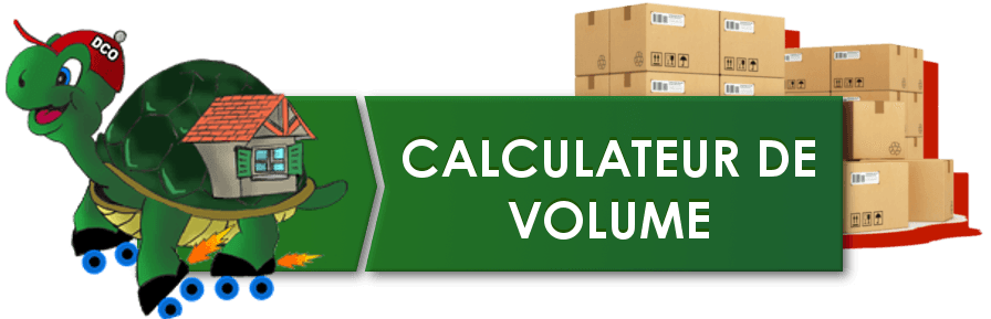 Bouton Calculateur de volume