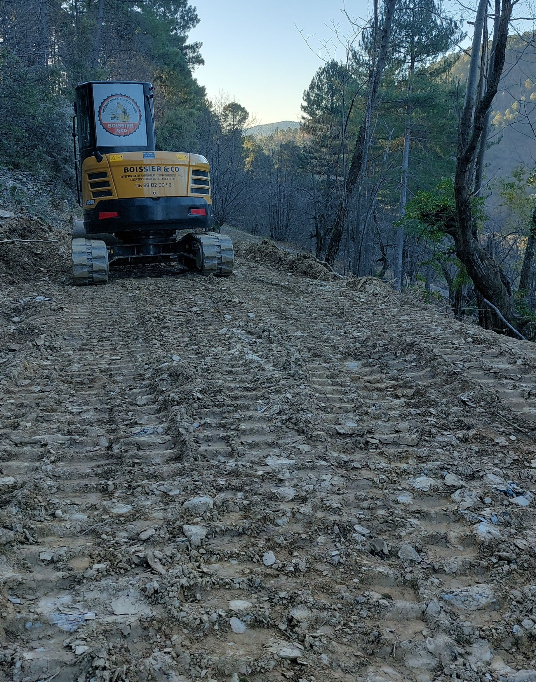 Création de d'une allée