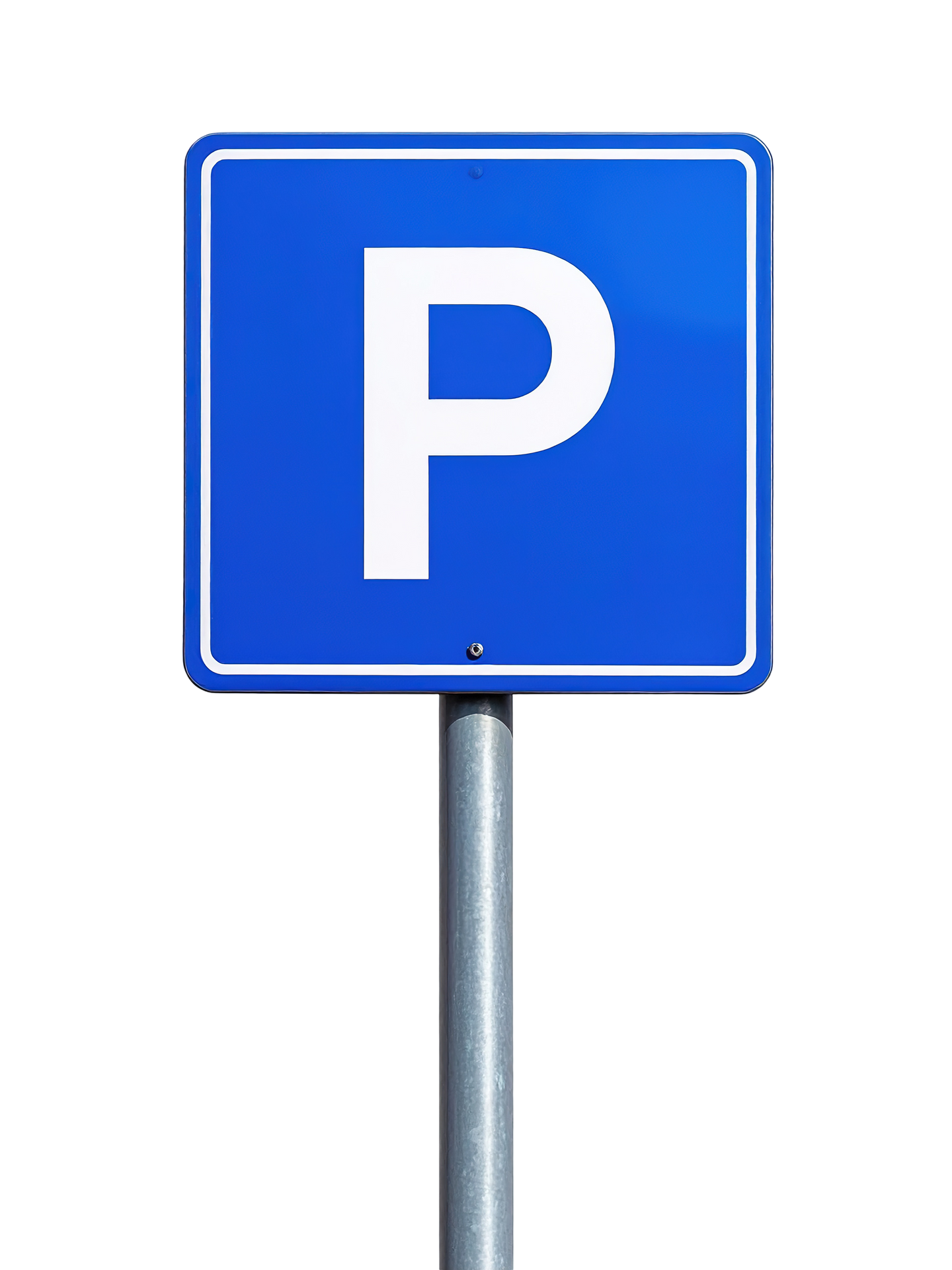 Un panneau indiquant un parking
