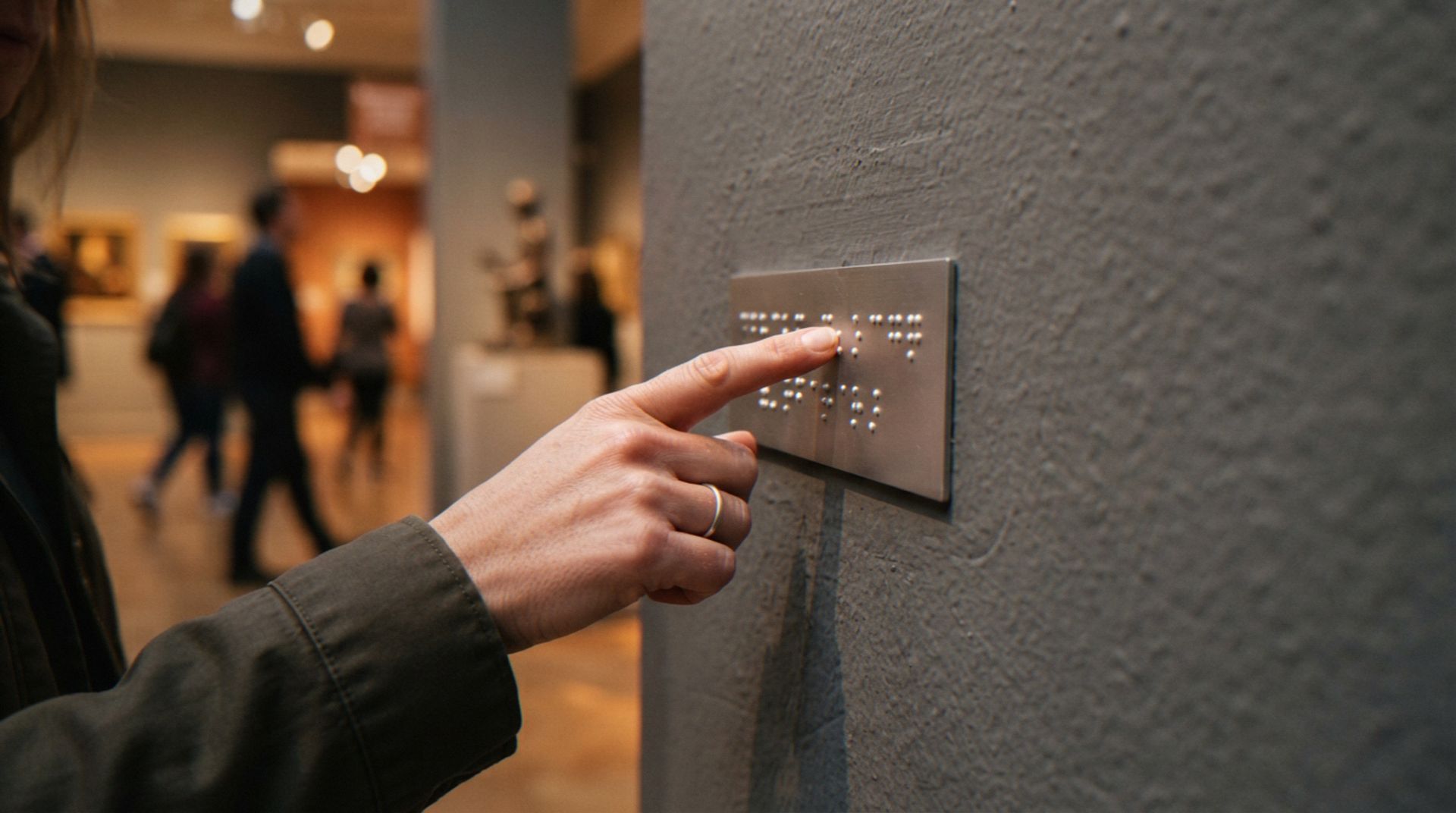 Signalétique en braille