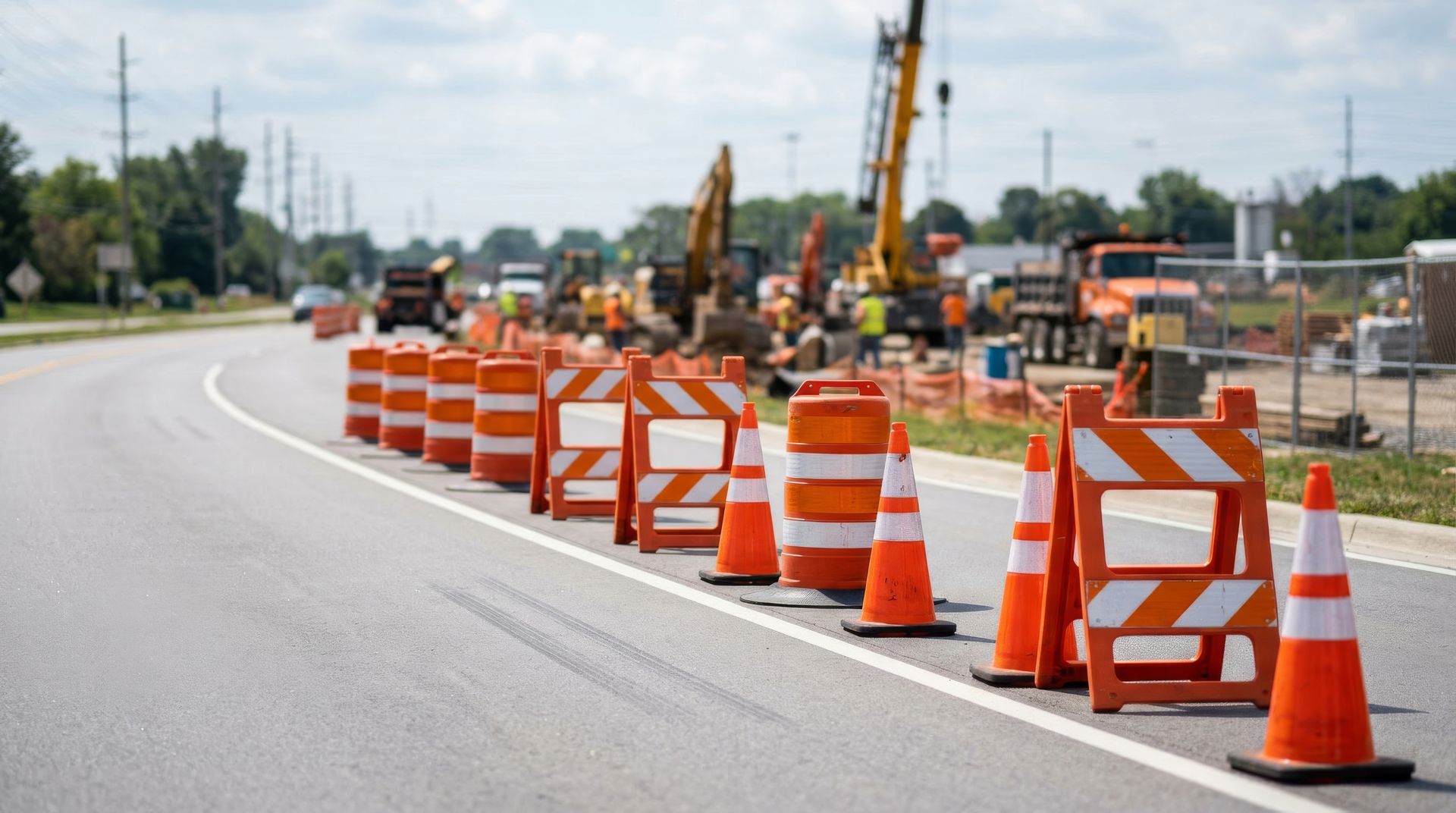 De la signalétique en plastique pour chantier