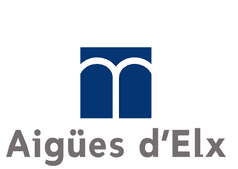 A logo para compañero called aguas de elche