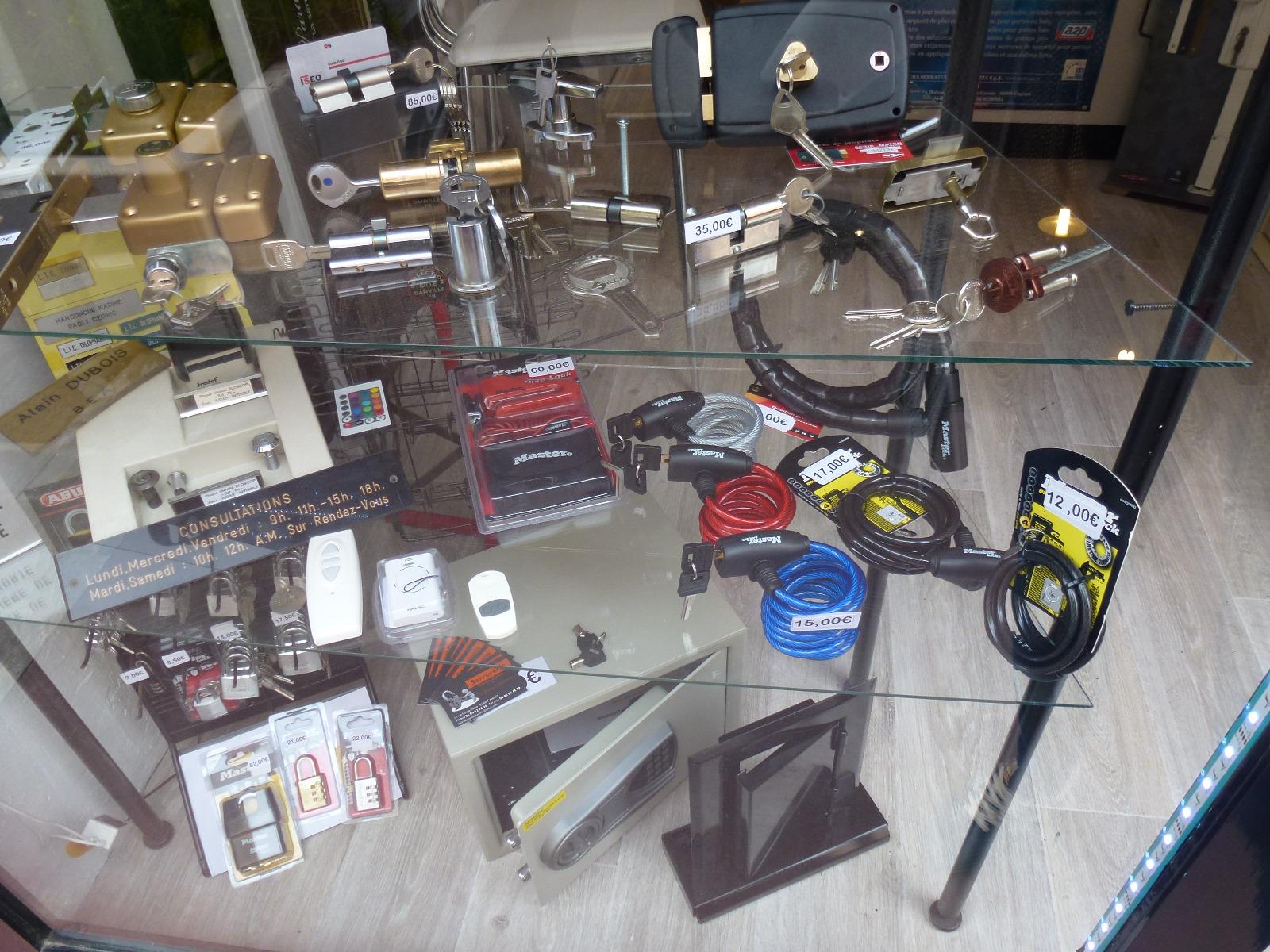 Grand choix d'accessoires