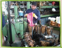 Rakso Kunstofferzeugnisse, Mitarbeiter bei der Produktion