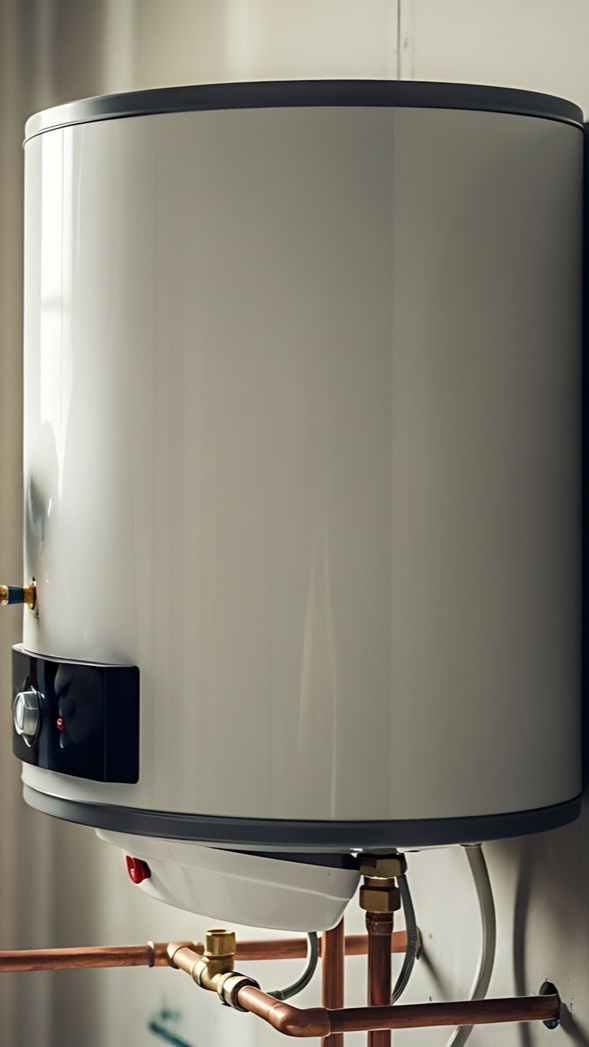 Un chauffe-eau de forme ronde pour vos sanitaires
