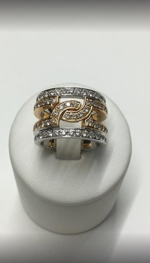 Bague argentée