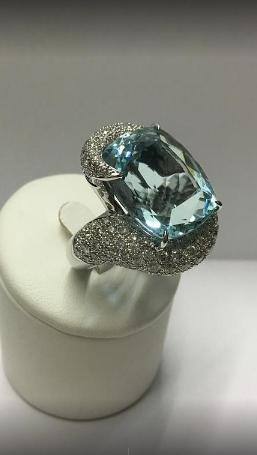 Bracelet pierre bleue