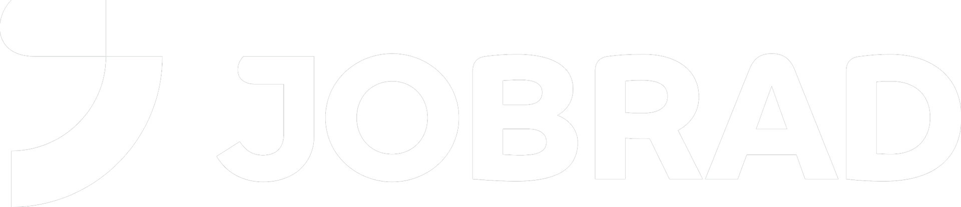 Das JobRad-Logo zeigt eine stilisierte, dunkelgraue, abstrakte Grafik, gefolgt vom Wort „JOBRAD“ in dunkelgrauer Schrift.