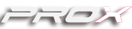 Das Wort „PROX“ in einer stilisierten, fetten weißen Schriftart mit leichtem Schlagschatten vor einem schlichten Hintergrund.