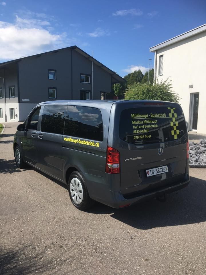 Müllhaupt  Busbetrieb
Taxi & Carreisen  Aadorf
