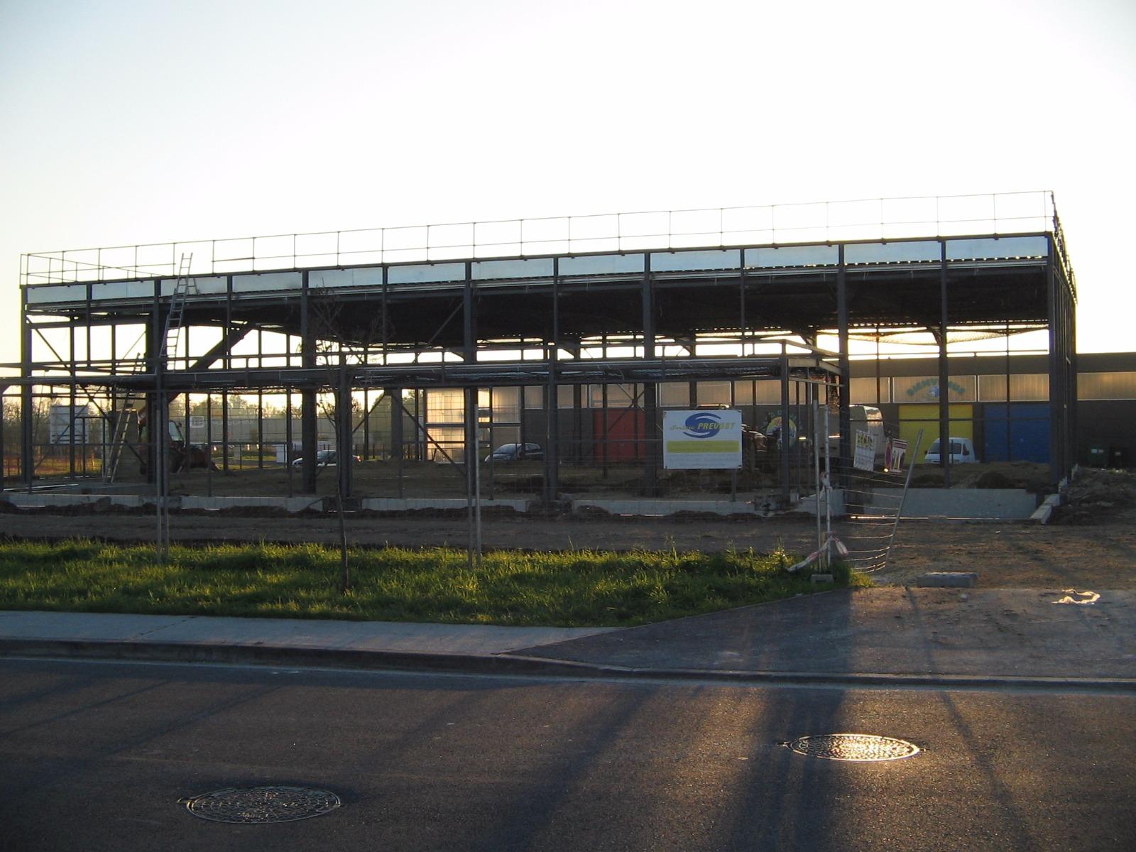 Construction bâtiment métallique