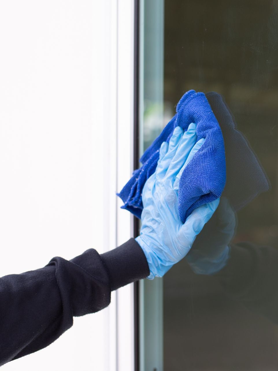 Microfibres sur vitre