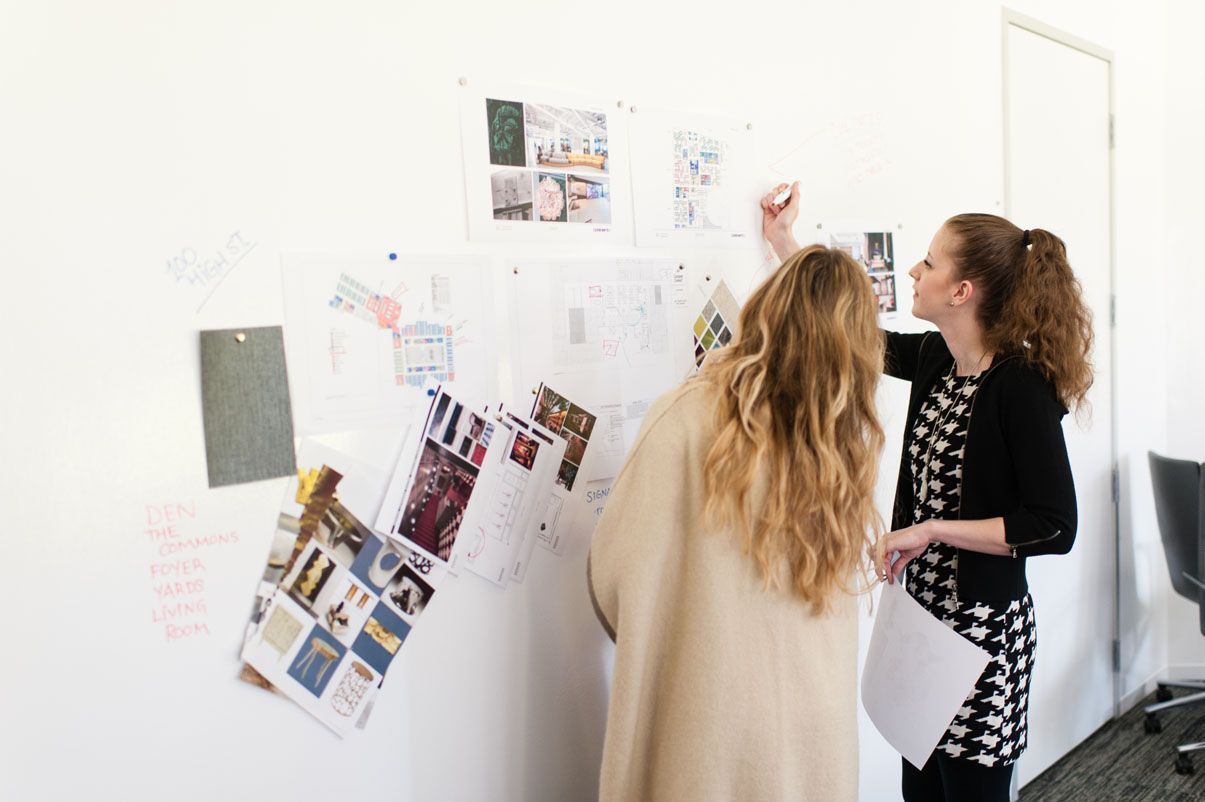 Whiteboard für Büro - IdeaPaint - zmaler.ch Simon Wyss - Zürich 1