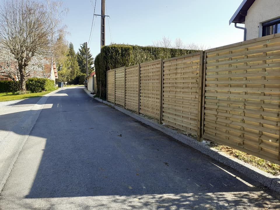 Clôtures en bois