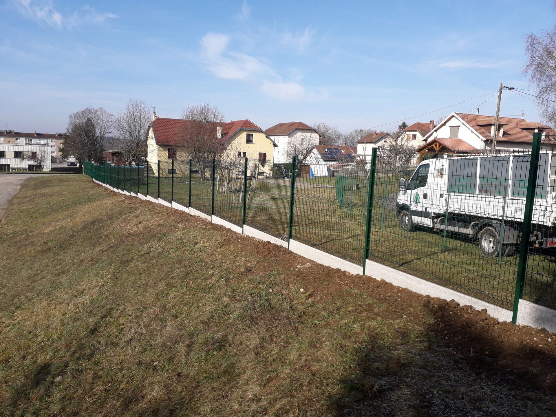 Clôture en grillages