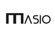Logotipo para Masio, una marca con las letras "M" y "A" estilizadas.