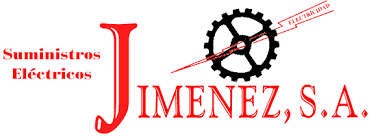 A logo for suministros electricos jimenez s.a.