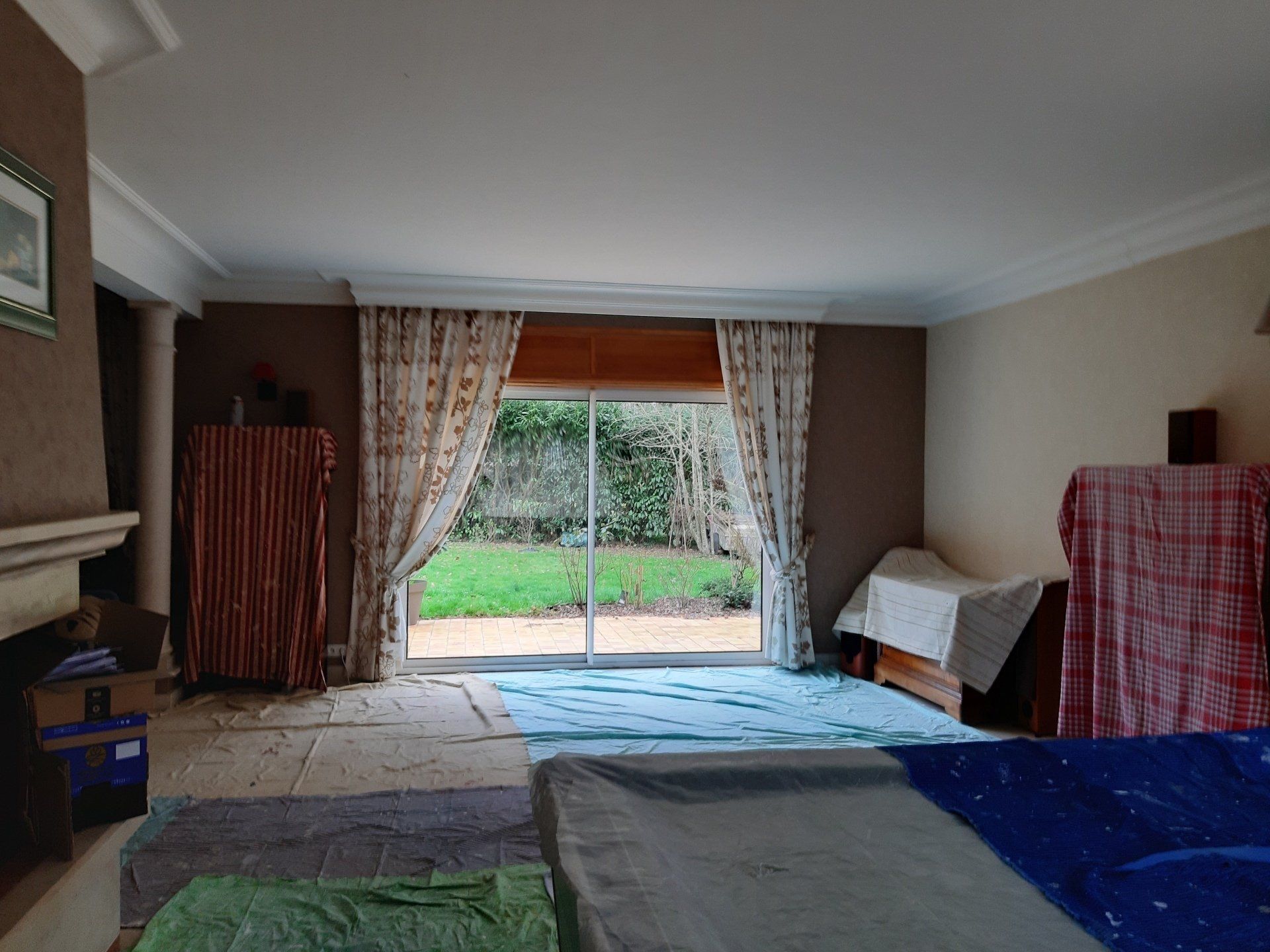 Rénovation du plafond et de la corniche 2