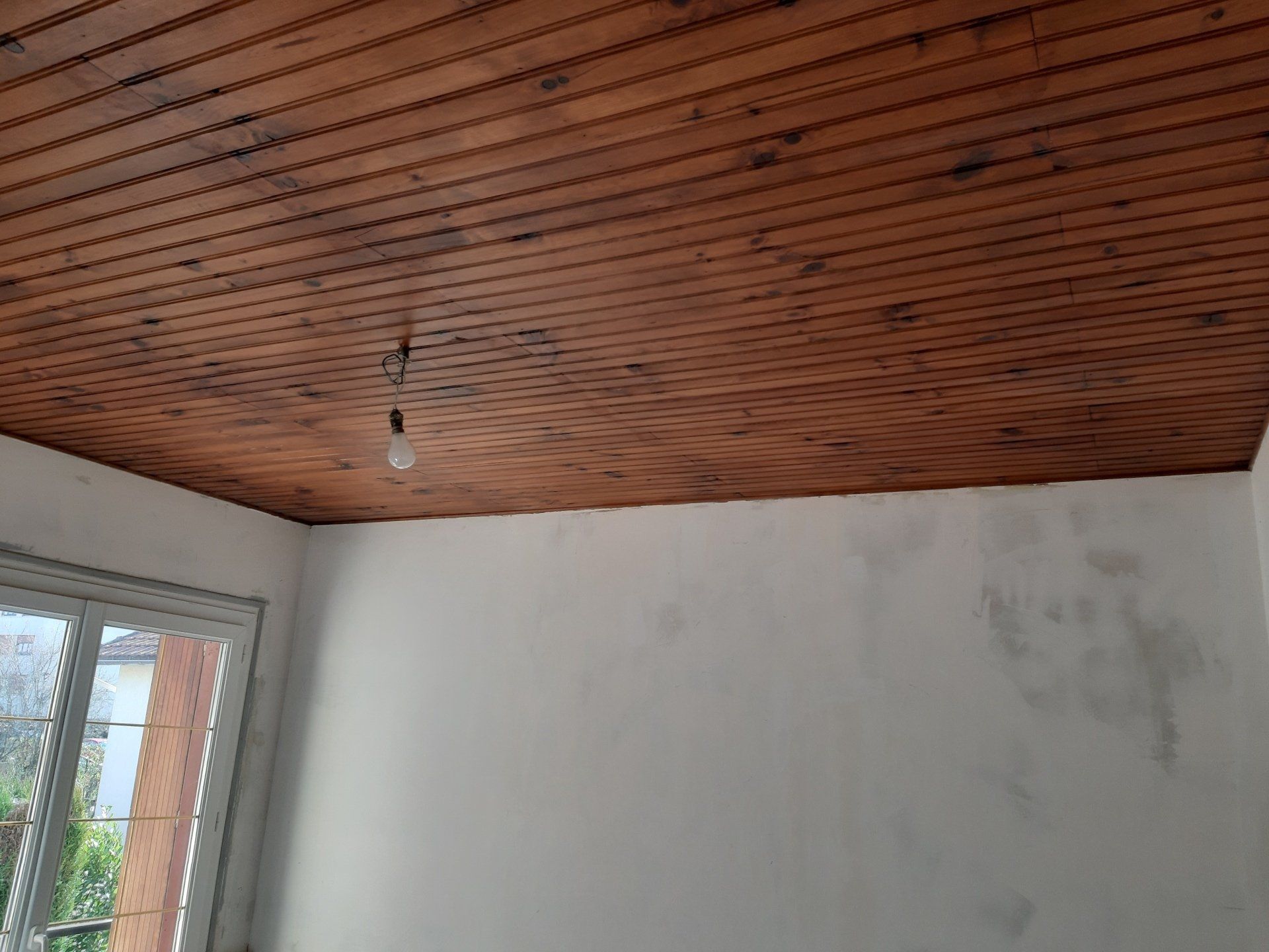 Le début des travaux d'une chambre 3