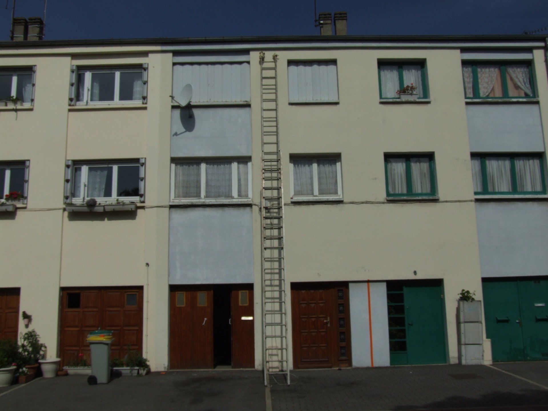 Avant les travaux sur la façade