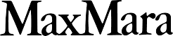 Logotipo da Max Mara em preto.